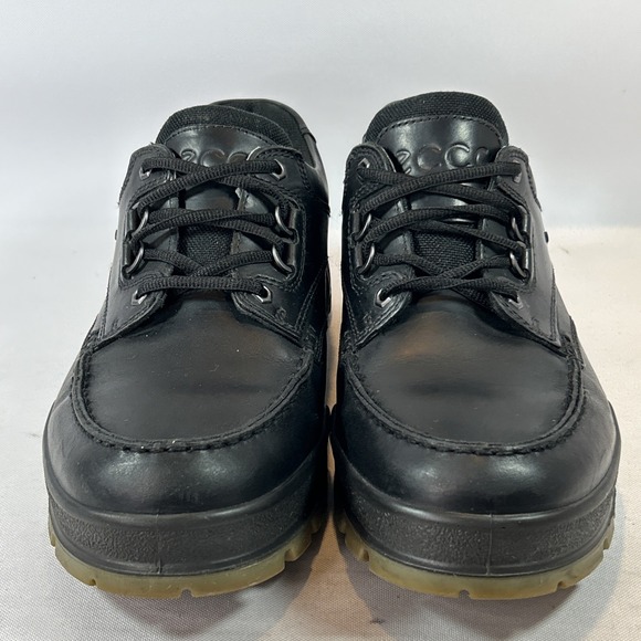 Ecco Track 25 Low Gore-Tex Men's Size 46EU 12US Black Leather Waterproof Shoes - Picture 7 of 15